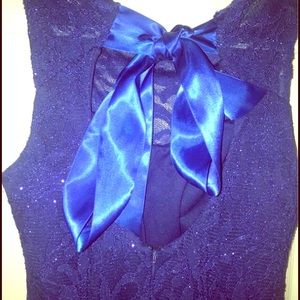 Royal Blue Gown/Prom Dress